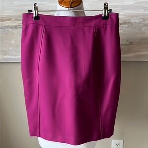 Halogen magenta pink pencil skirt